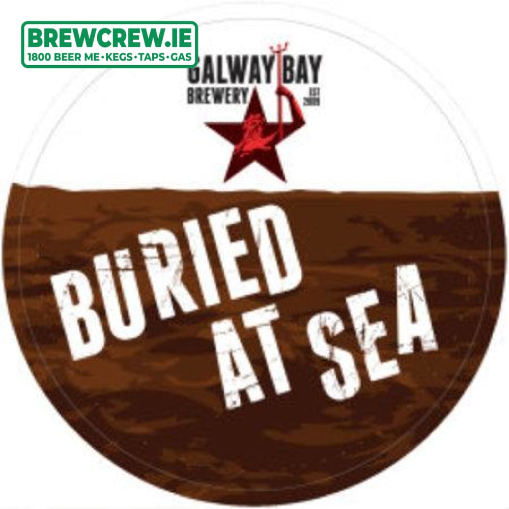 Galway Bay Buried at Sea Nitro Stout 4.5 ABV, 30l Keg (53 Pints Brew Crew Kegs