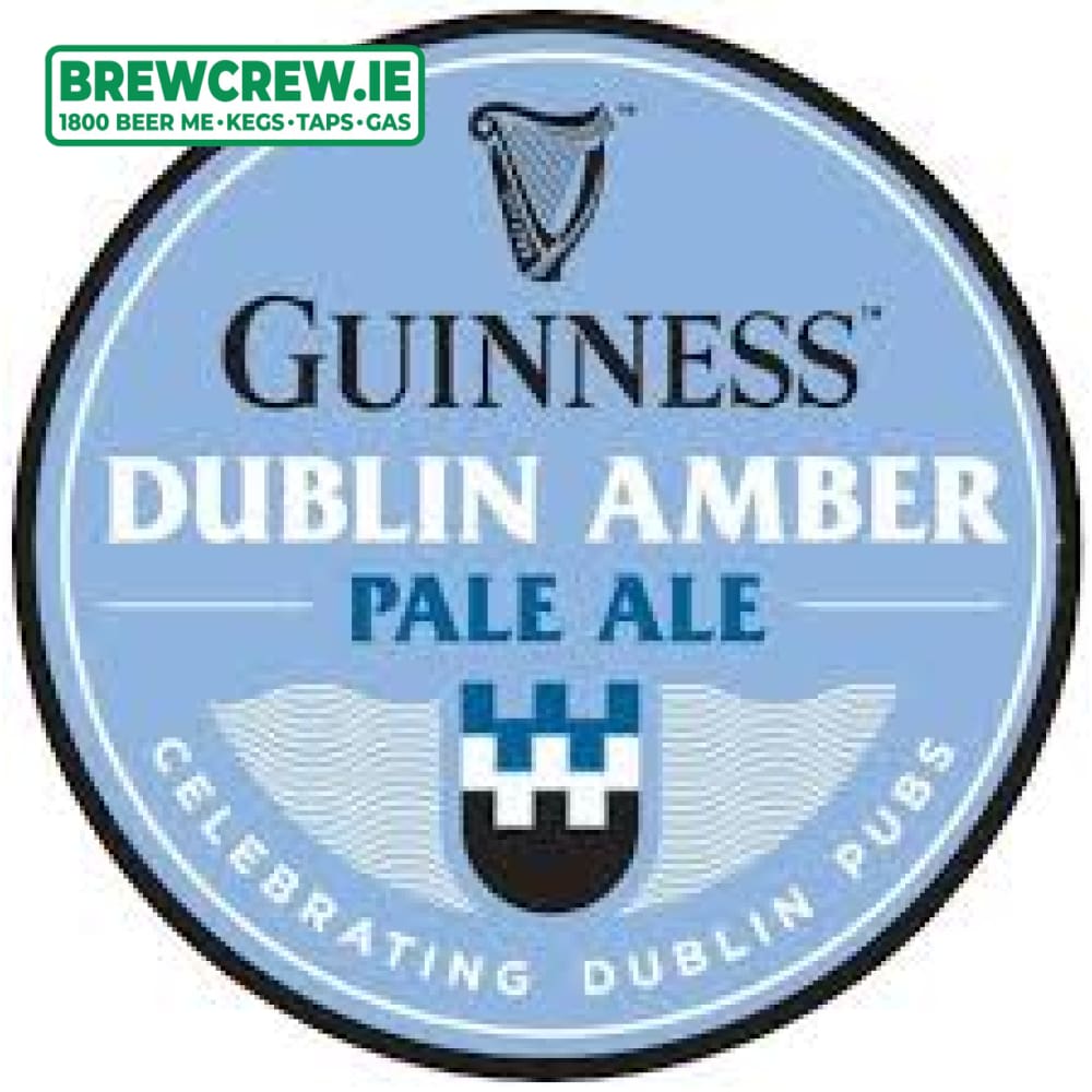 Guinness Dublin Amber Ale 4.5 ABV, 30l Keg (53 Pints) Brew Crew Kegs