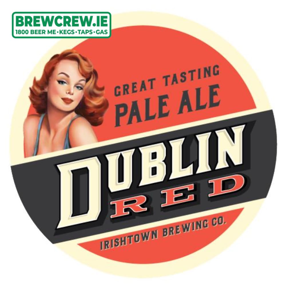 Irishtown Brewing Dublin Red Pale Ale 4.3 ABV, 30l Keg (53 Pints