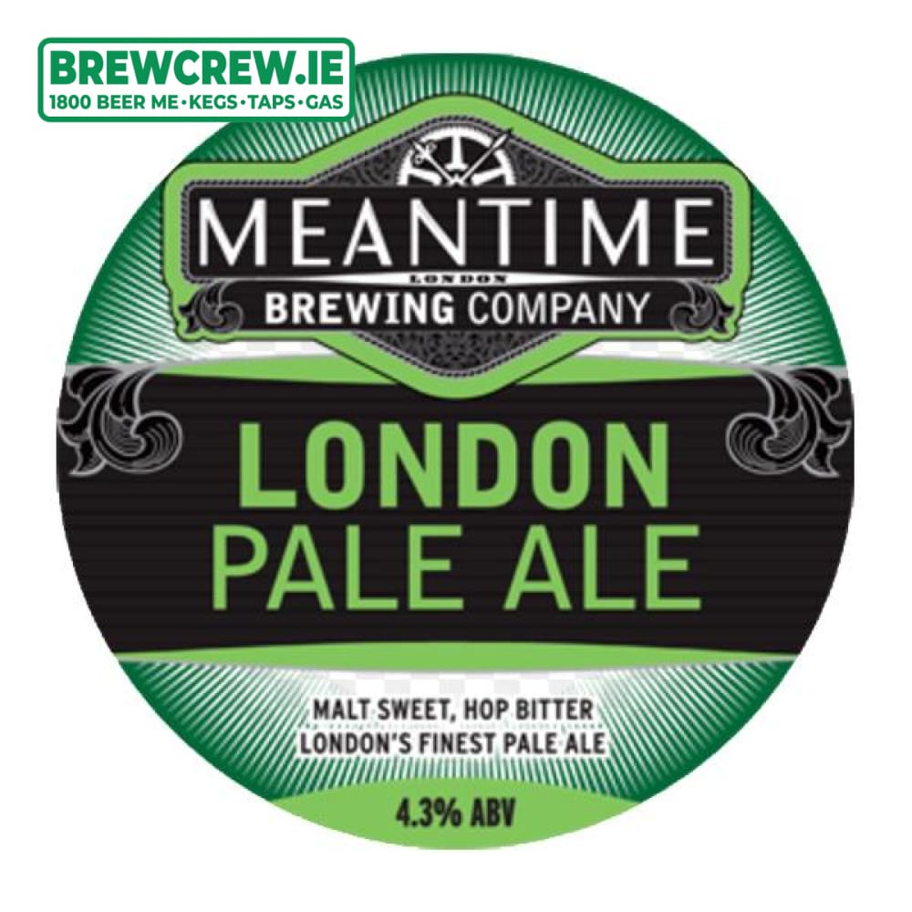 Meantime London Pale Ale 4.3 ABV, 50l Keg (88 Pints) Brew Crew Kegs