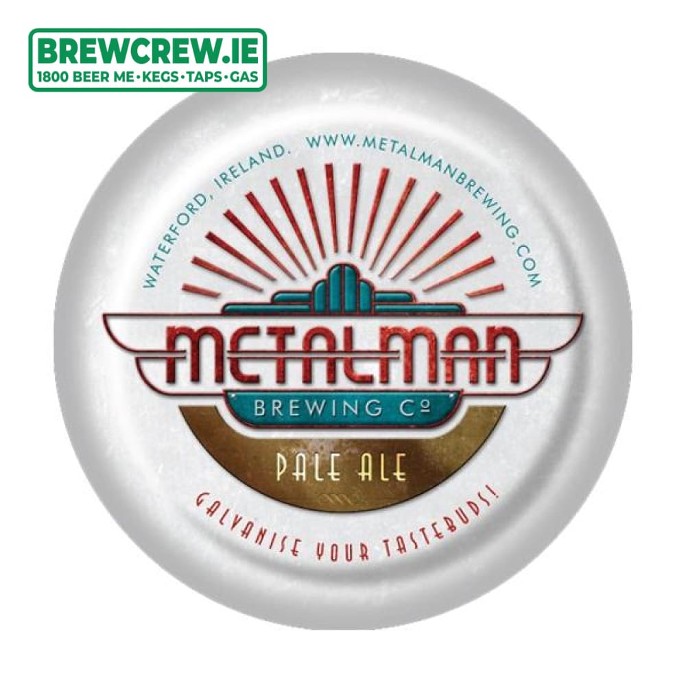 Metalman Pale Ale 4.3 ABV, 30l Keg (53 Pints) Brew Crew Kegs
