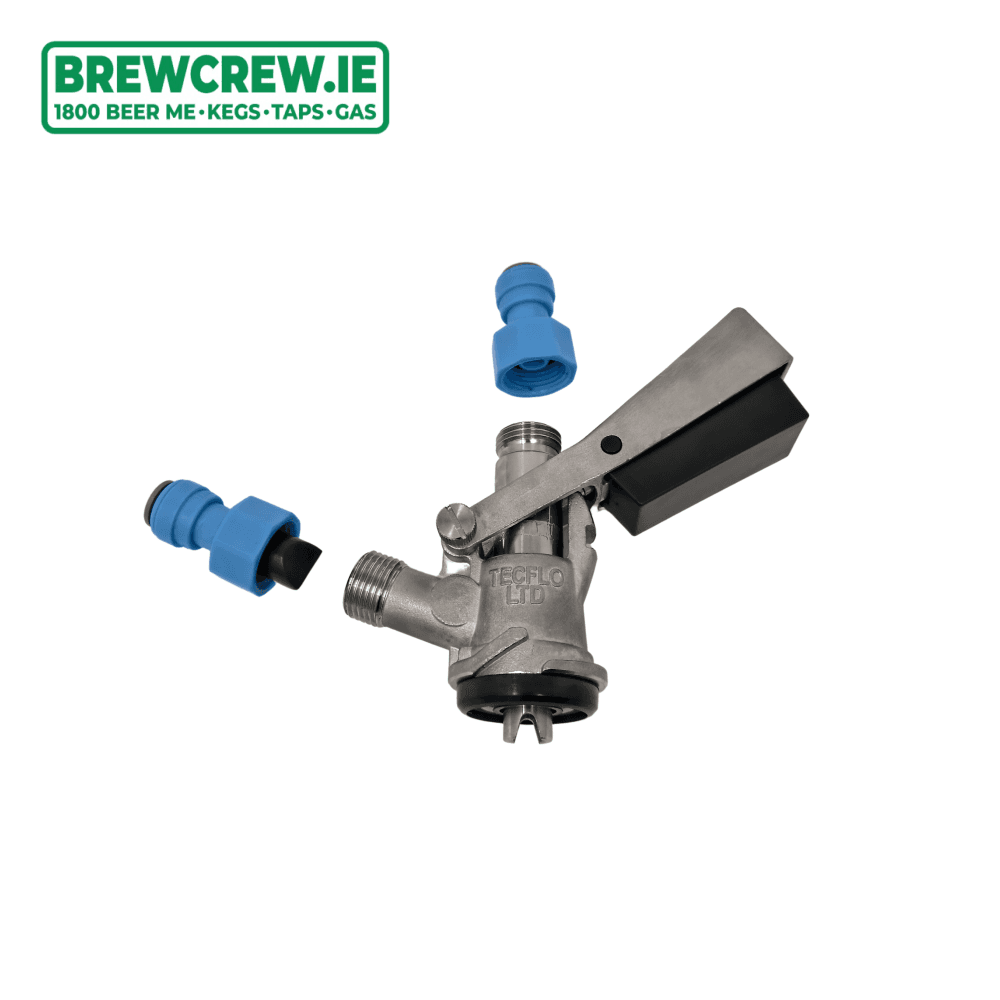 Tecflo Heineken / Coors Tapping Head S type Keg Coupler MK1 Brew