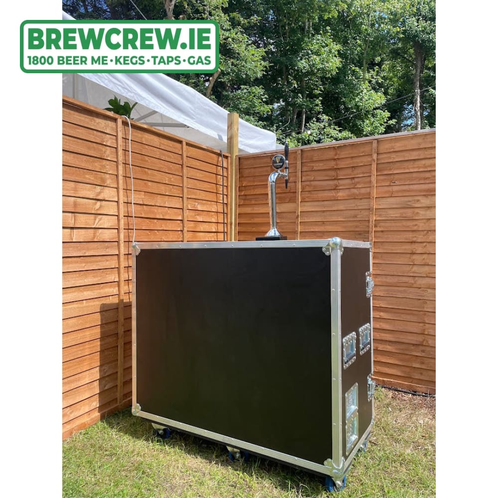 RENTAL - Flight Case Mobile Bar Unit – Brew Crew Kegs